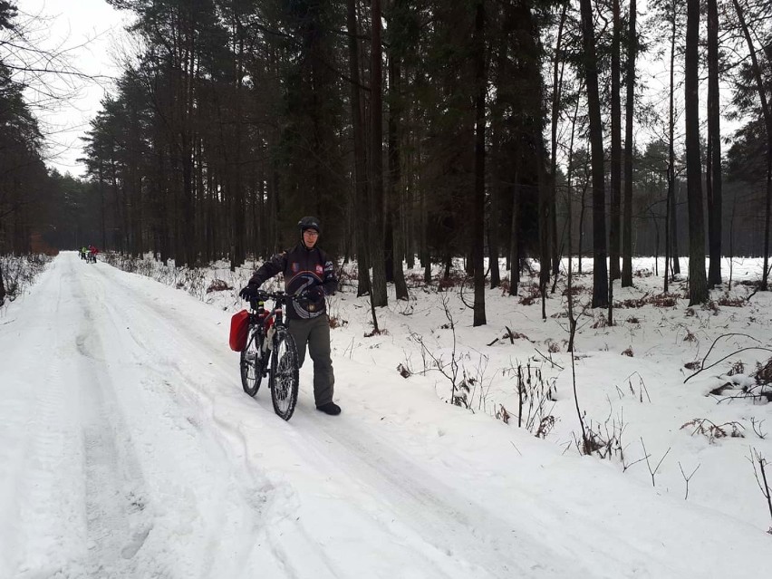 Jaworzno: VI Rajd Ślónsko-Gorolski. Rowerzyści jeżdżą nawet zimą [ZDJĘCIA]