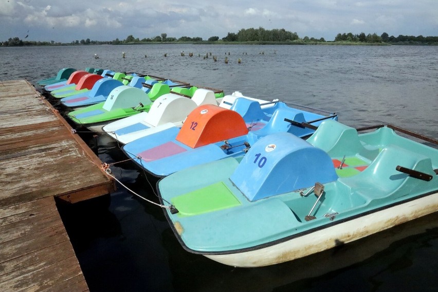 Jezioro w Kunicach to genialne miejsce do uprawiania sportów...