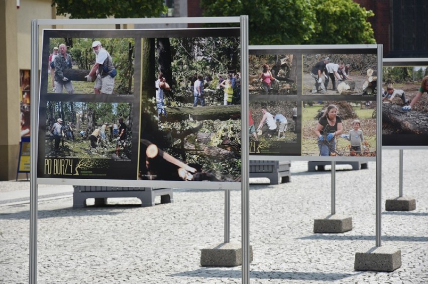 Plenerowa wystawa fotograficzna "Po burzy” w Legnicy [ZDJĘCIA]