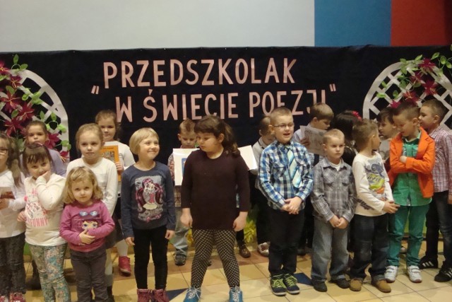 Przedszkolak w świecie poezji - konkurs recytatorski
