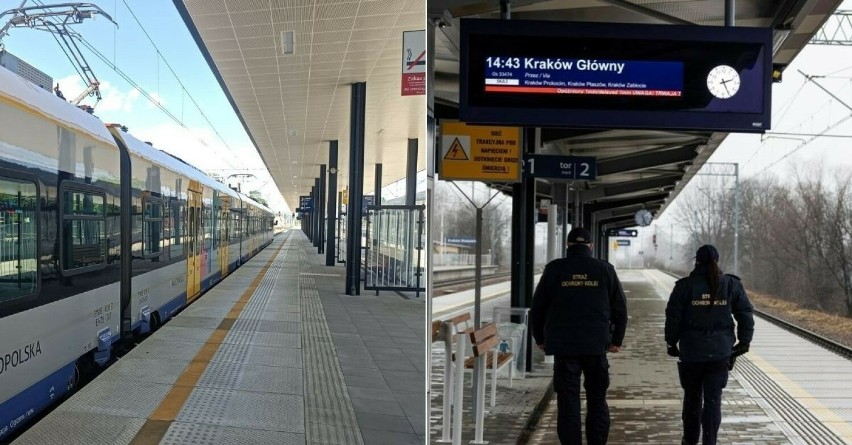 Na stacji kolejowej w Oświęcimiu, po zakończeniu jej...