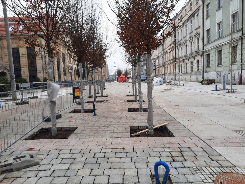 Przebudowa Dworcowej w Katowicach