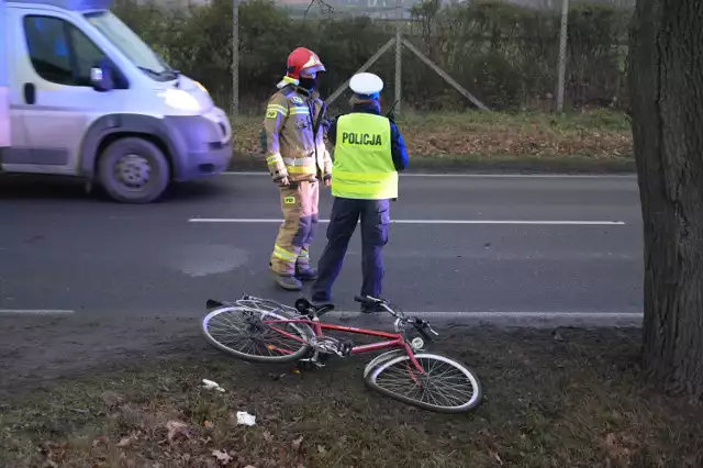 W Świerkocinie w powiecie grudziądzkim samochód potrącił rowerzystę