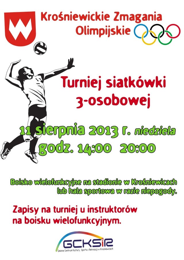 Turniej odbędzie się w Krośniewicach