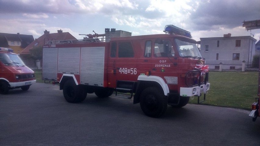 Ostaszewo. Nowy samochód trafił do Ochotniczej Straży...