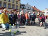 Ekologiczny happening na Rynku w Mysłowicach. Zobacz, jak dzieci uczą się segregować śmieci