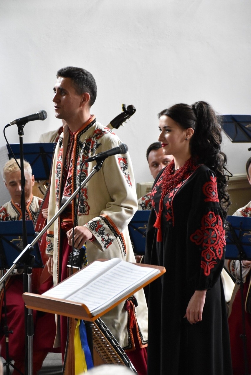 Narodowa Kapela Bandurzystów Ukrainy wystąpiła w Człuchowie