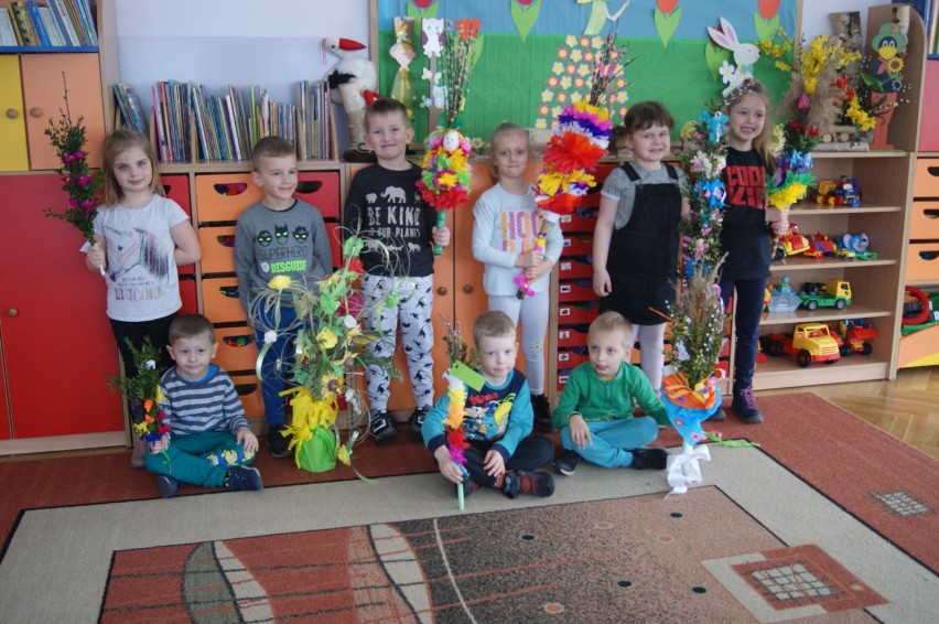 W Przedszkolu nr 3 w Oleśnicy rozstrzygnięto konkurs na palmę wielkanocną!