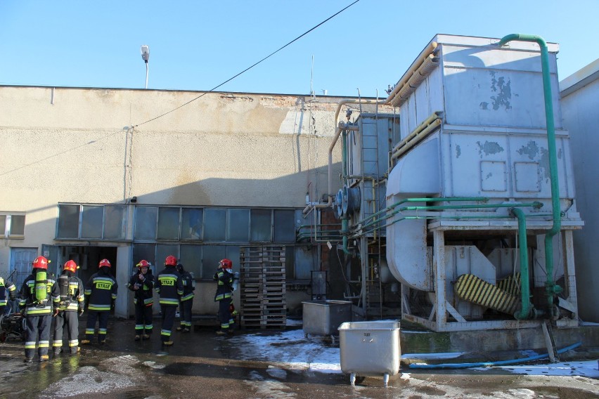 Bielsk Podlaski: Wyciek amoniaku w zakładzie mięsnym NETTER