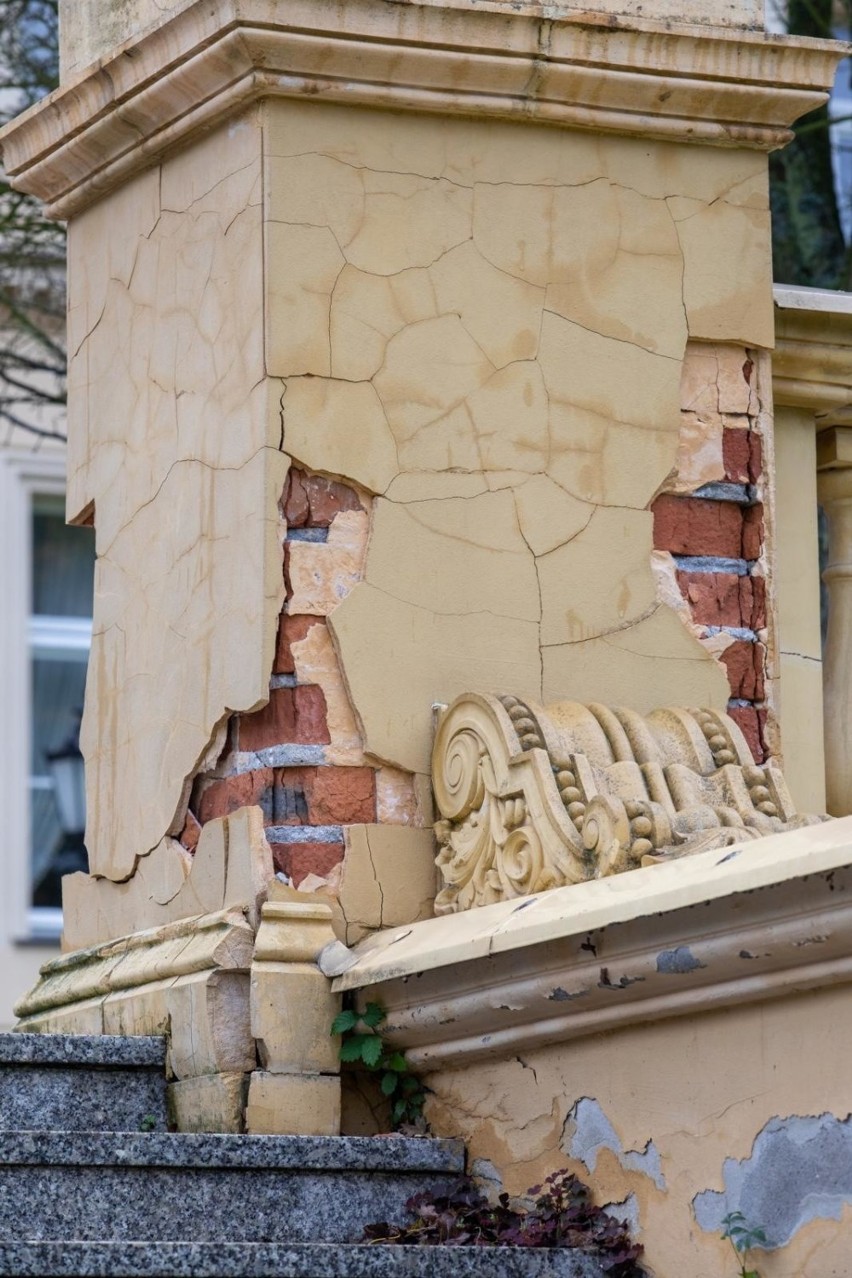 Tarasy Pałacu Nowego w Ostromecku odzyskają dawny blask.