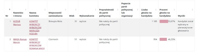 Wybory 2024 w gminach powiatu piotrkowskiego. Wolbórz i Wola Krzysztoporska bez niespodzianki