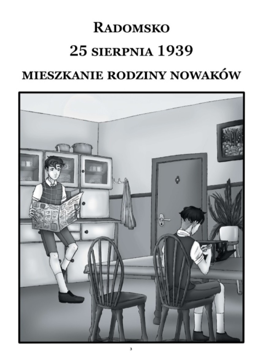 Wojenna historia Radomska - komiks historyczny