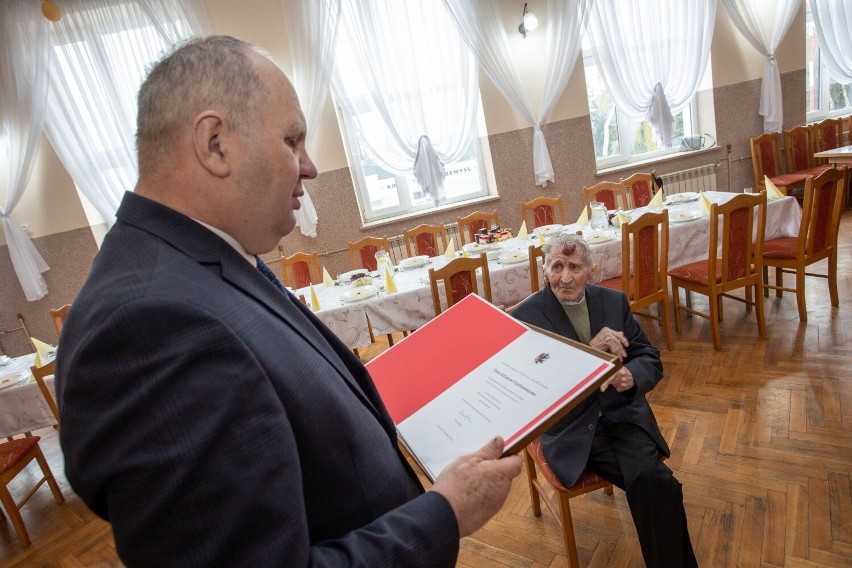 Julian Pawłowski z Lubrańca obchodził 101 urodziny