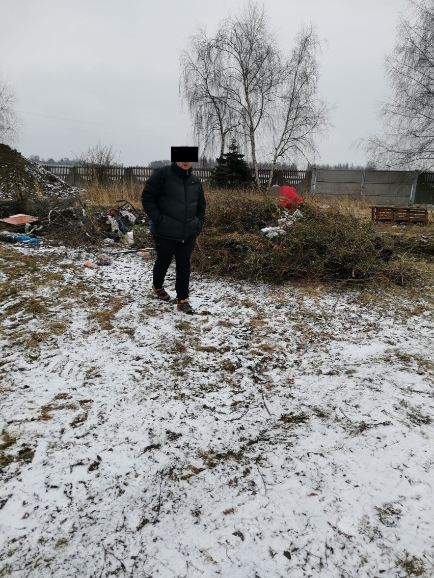 Śmieci zakopane na działce w Zimnej Wodzie. Jasielski biznesmen Grzegorz S. stanie przed sądem