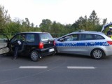 Gliwice: Nowy radiowóz rozbity. Ranni dwaj policjanci