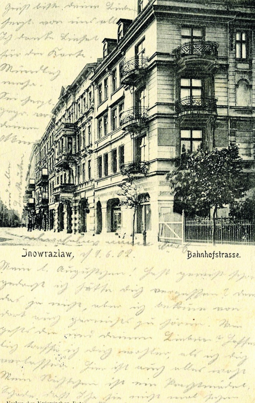 Karta pocztowa wysłana 10 lutego 1902 r. do Hamburga (z...