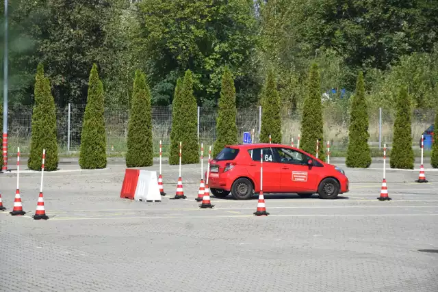 Egzaminatorzy protestują m.in. w Rybniku.