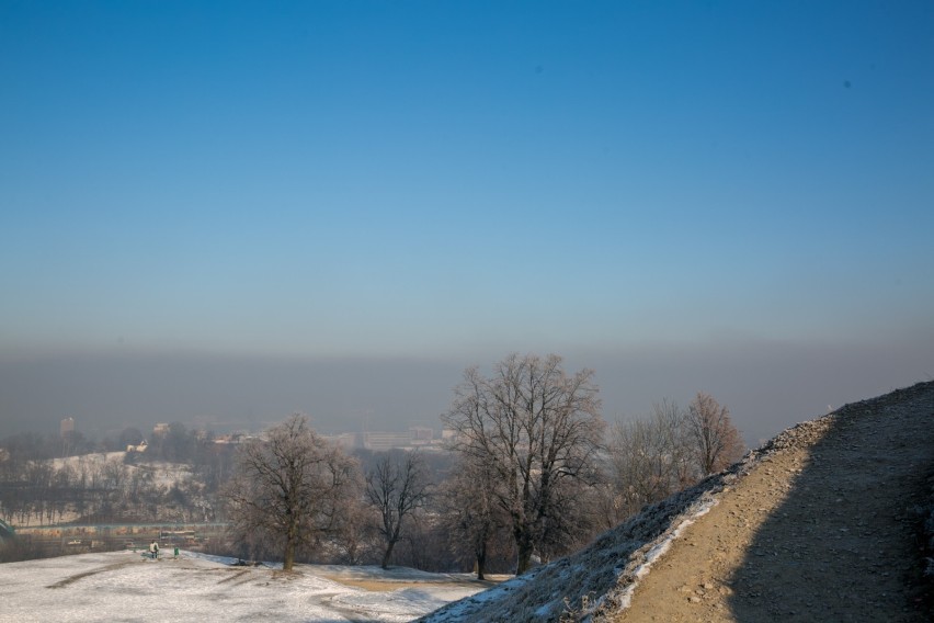 Smog w Krakowie w styczniu 2017 roku