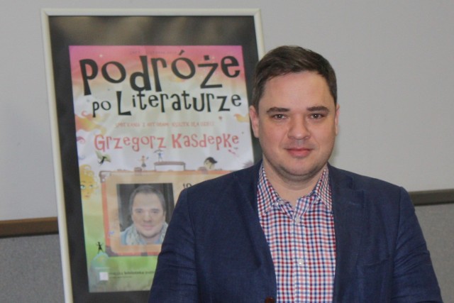 Grzegorz Kasdepke spotka się z czytelnikami w dąbrowskiej MBP