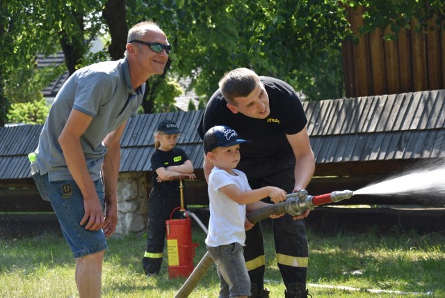 Strażacki Dzień Dziecka w skansenie w Wygiełzowie