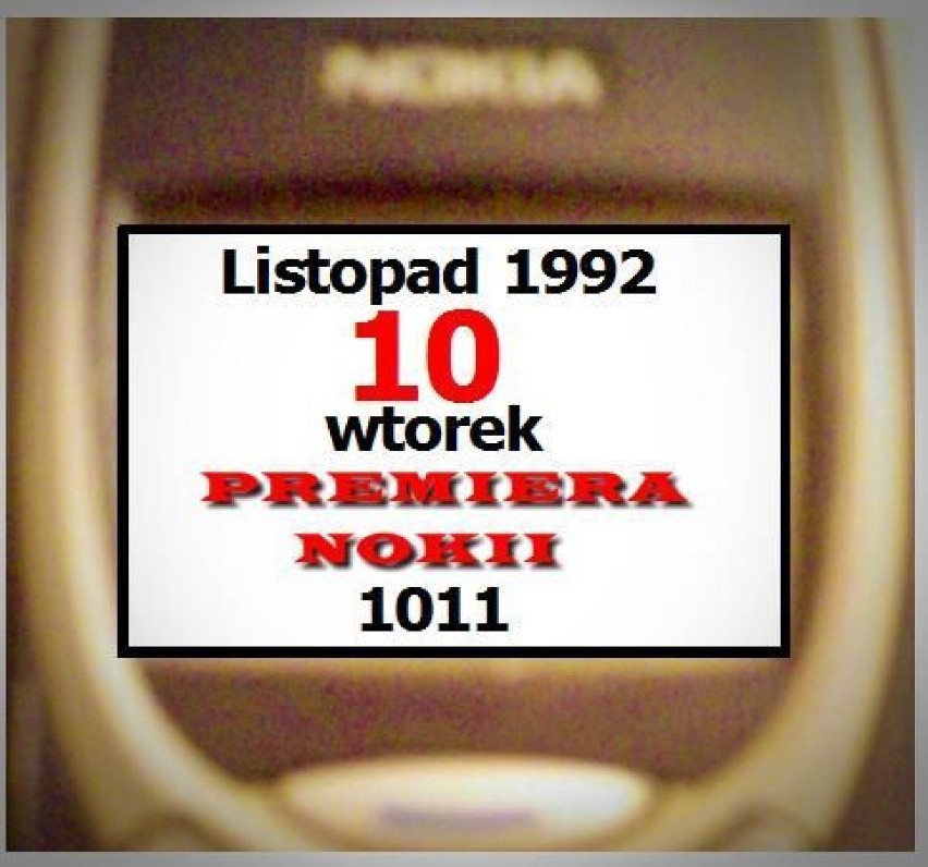 20 lat temu fińska Nokia wypuściła na rynek swój pierwszy...