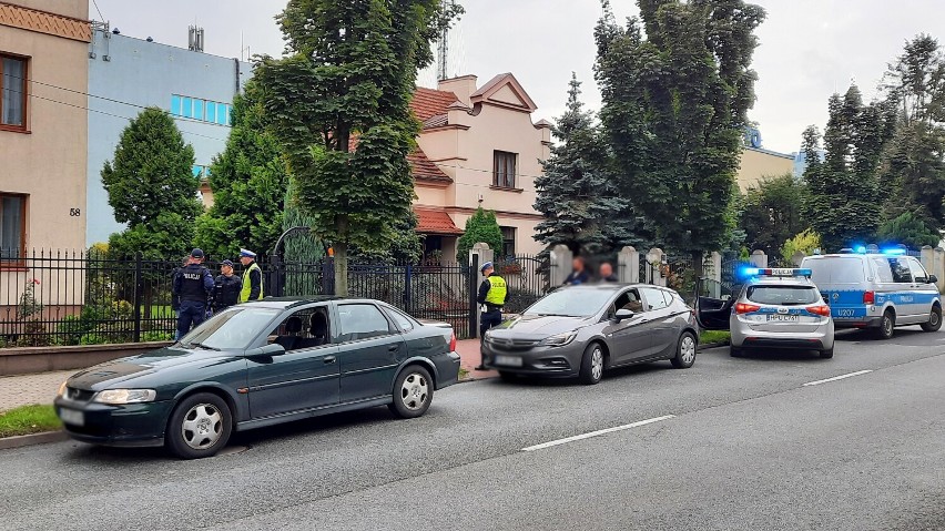 Interwencja policji na ulicy Legionów w Kaliszu. W ruch...