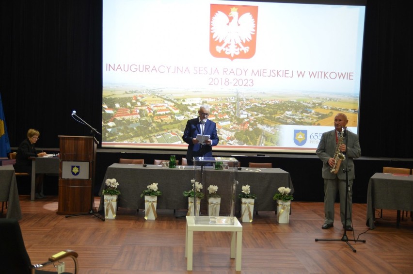 Inauguracyjna sesja Rady Miasta i Gminy Witkowo. Burmistrz i radni złożyli ślubowanie