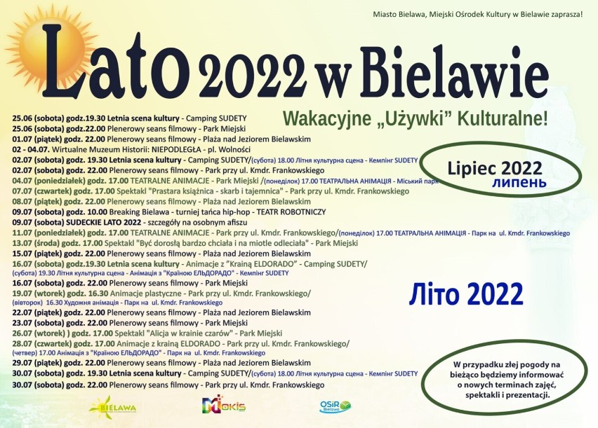Lato 2022 w Bielawie