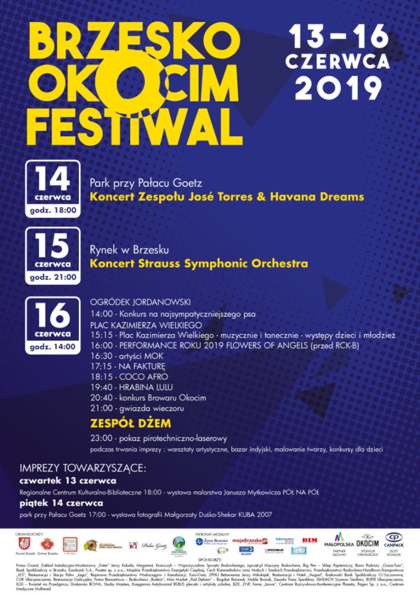 Brzesko. W czwartek rozpoczyna się Brzesko-Okocim Festiwal. W programie m.in. koncert grupy Dżem