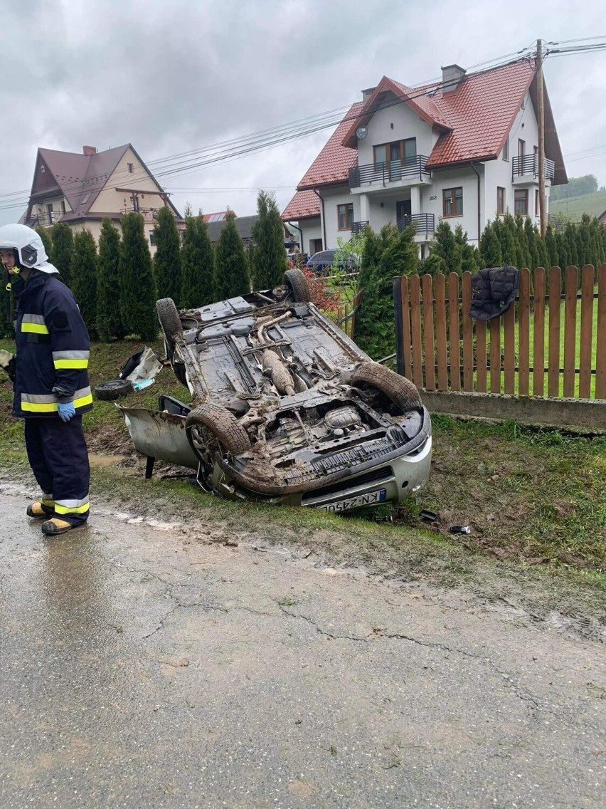 Wypadek w Olszanie