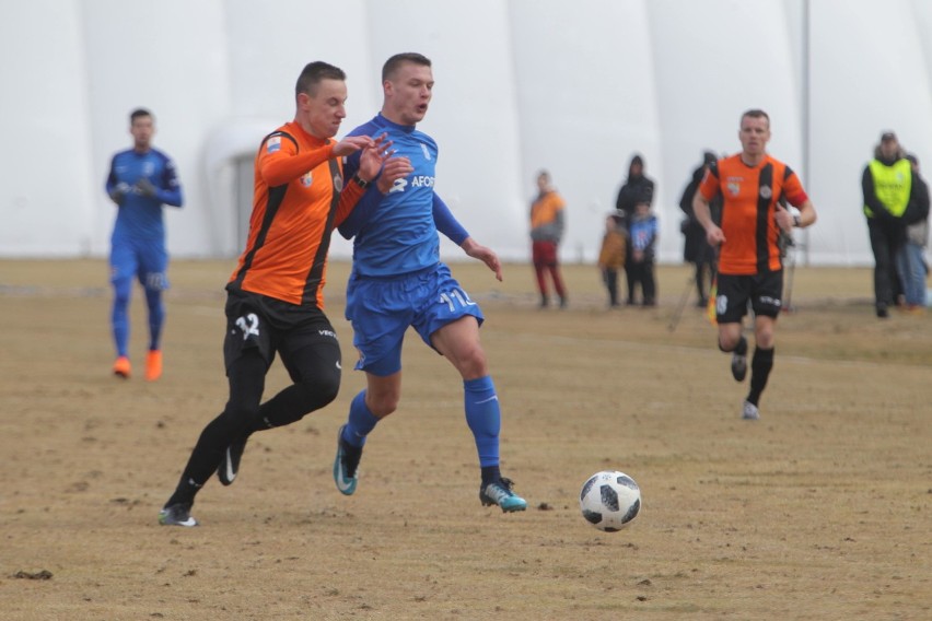 Lech Poznań - Chrobry Głogów 2:1. Wygrana Kolejorza w sparingu z pierwszoligowcem [ZDJĘCIA]