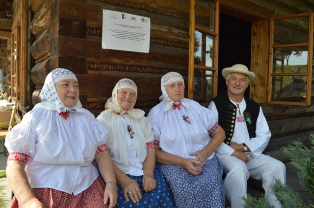 Grupa Zagrapianie W trakcie Europejskie Dni Dziedzictwa w Muzeum Regionalnym na Grapie w Jaworzynce