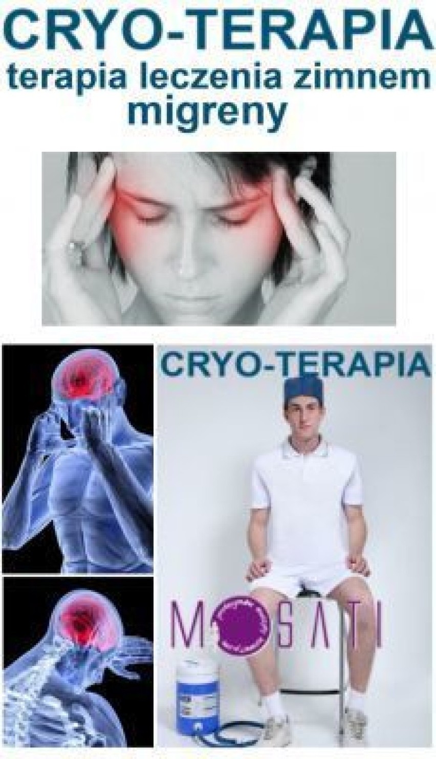 Czy cryo-terapia pomaga w walce z migreną? Jak pozbyć się bólu?