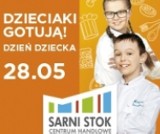 Atrakcje dla najmłodyszch na Dzień Dziecka w centrum Sarni Stok