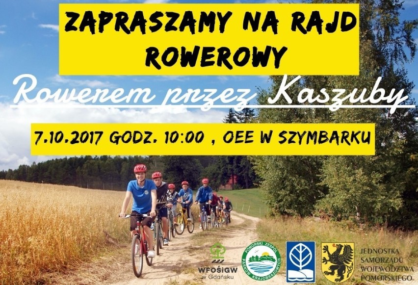 Rajd "Rowerem przez Kaszuby" i spacer po klifie z okazji Dnia Krajobrazu w sobotę, 7 października