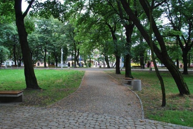 Park Zamkowy w Mysłowicach