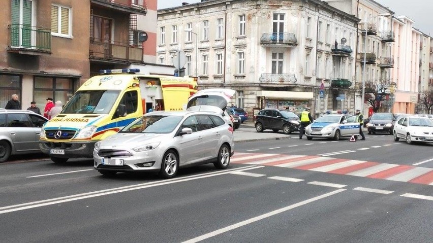 Kobieta potrącona na ulicy Górnośląskiej w Kaliszu