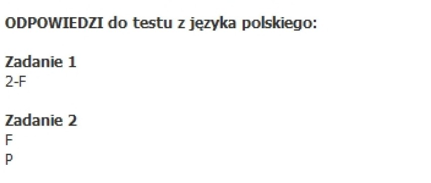 JĘZYK POLSKI - EGZAMIN GIMNAZJALNY 2015 Z CKE 21 kwietnia- ODPOWIEDZI, ARKUSZE, TESTY, PYTANIA, WYNIKI