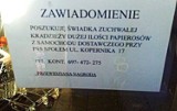 Śrem: kartony z papierosami skradziono prosto z samochodu