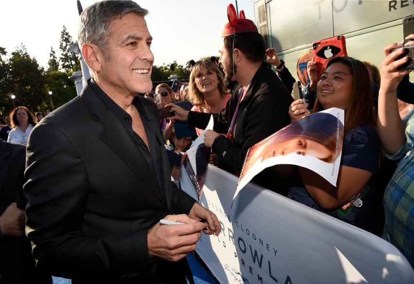George Clooney na premierze "Krainy jutra" [zdjęcia]