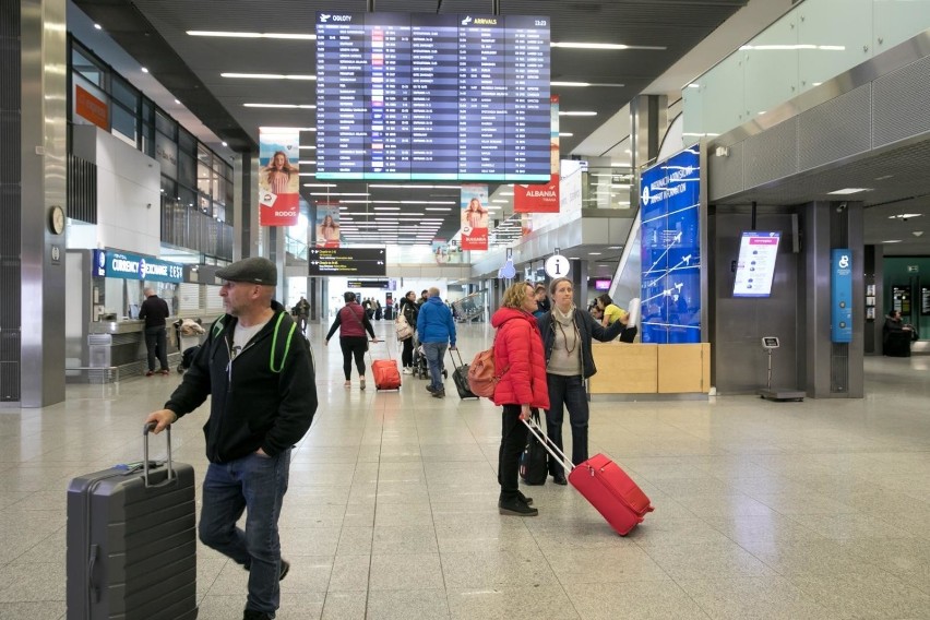 Tak wyglądało w piątek lotnisko Kraków Airport