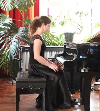 Utalentowana pianistka w Wągrowcu