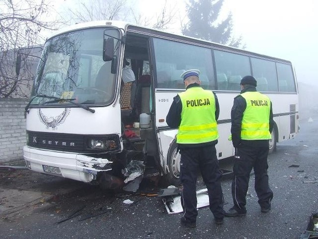 Wypadek w Lądku