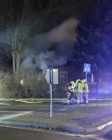 Pożar domu w Wieliczce i ofiara śmiertelna. Ogień opanował budynek, w którym przebywały osoby bezdomne