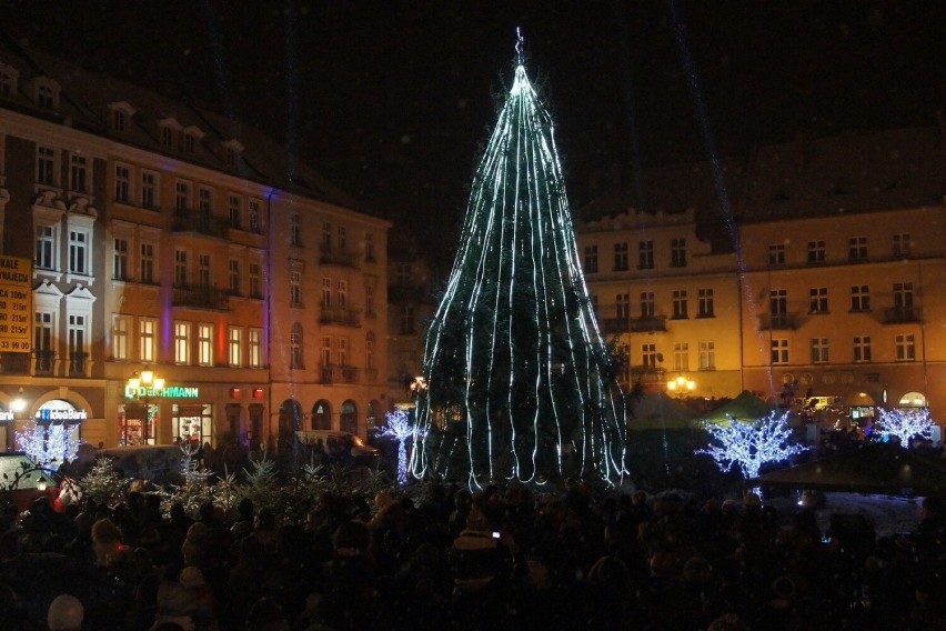 Choinka 2012 na Głównym Rynku w Kaliszu