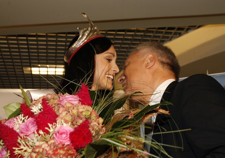 Miss Polonia Maria Nowakowska została uroczyście przywitana w Legnicy, zobaczcie zdjęcia