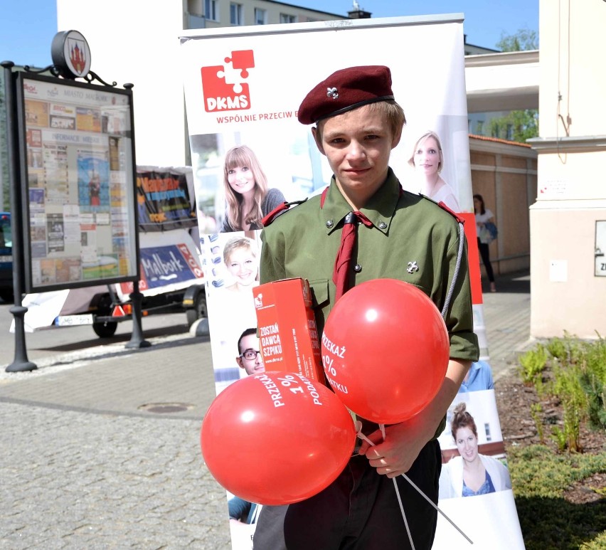 Dzień Dawcy Szpiku w Malborku i Nowym Stawie. Duże zainteresowanie rejestracją w bazie DKMS