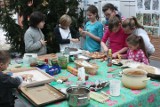 Dzieci, młodzież, dorośli odwiedzili Fabrykę Ozdób Choinkowych w Żuławskim Parku Historycznym