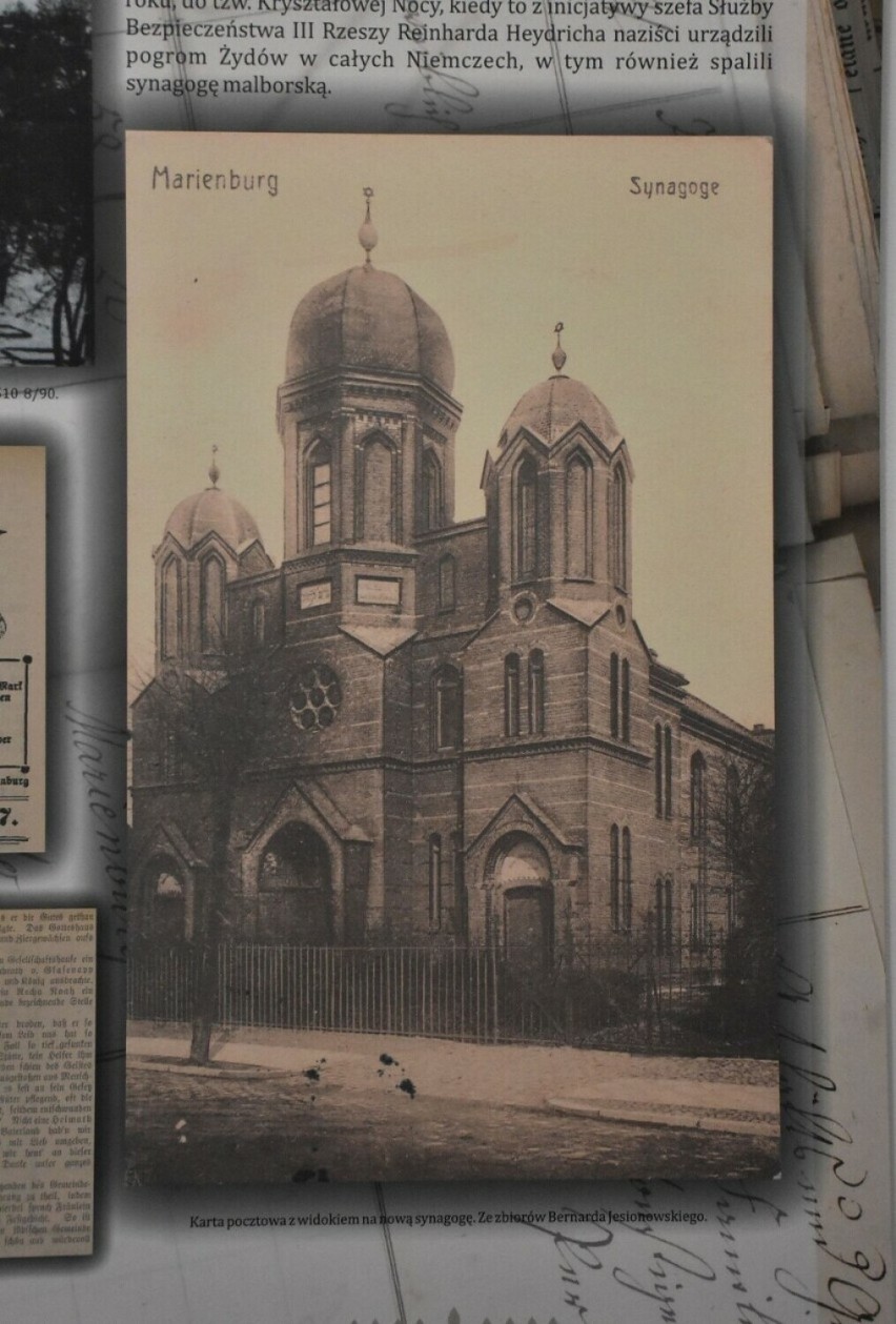 Synagoga, która istniała w Malborku do 1939 r.