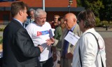 Spotkanie z radnymi w centrum Malborka. Happening pn. "Samorząd to..." [ZDJĘCIA]